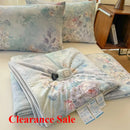 Axyaa Silk Summer Quilt - Machine Washable Cool Quilt for Single/Double Bed