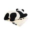 Axyaa 2-in-1 Panda Throw Pillow Blanket: Cozy Flannel & Lambswool for Sofa, Bed, Car