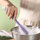 Axyaa Silicone Cake Scraper, Non-Stick Kitchen Pastry Spatula - Baking Tool