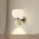 Axyaa Nordic Cream Pumpkin LED Wall Lamp G9 Bulb Bedroom Lighting