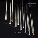 Axyaa Minimal Pendant Lights for Modern Spaces: Restaurants, Villas, Duplexes, LED Fixtures, Home Decor