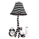 Axyaa Magic Striped Cat Floor Lamp: Dimmable Night Light with Bendable Legs