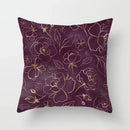 Axyaa Pink Geometric Print Decor Pillow Cover for Modern Luxury Home