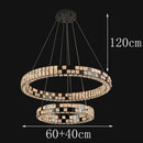 Axyaa Dining Room Chandelier Pendant Light LED Ceiling Lamp for Living Room