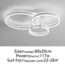 Axyaa Modern LED Chandelier for Living Room Bedroom Ceiling Lighting