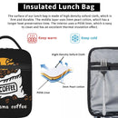 Axyaa Gudetama Cartoon Eggs Lunch Bag: Thermal Insulated Portable Food Cooler