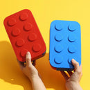 Axyaa Color Building Blocks Bento Box for Kids Lunch | Portable & Durable