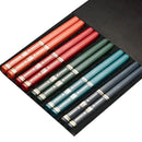 Axyaa Japanese Sushi Chopsticks Non-Slip Restaurant Quality Home Portable Healthy Stick