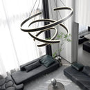 Axyaa Minimalist LED Chandelier for Home Lighting