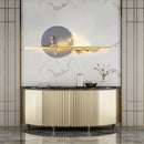 Axyaa Scandinavian Bedroom Wall Lamp Minimalist Luxe Living Room Wall Light
