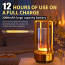 Axyaa Retro Touch Bedside Lamp LED Desk Light for Bedroom Decoration