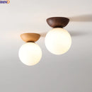 Axyaa Modern LED Ceiling Light Fixture Iron Glass Nordic Lamp.