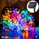 Axyaa Cherry Blossom Solar Fairy Lights for Outdoor Garden Decor
