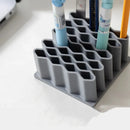 Axyaa Wave 5-Tier Desk Organizer: Stackable Stationery Storage Rack for Office Supplies