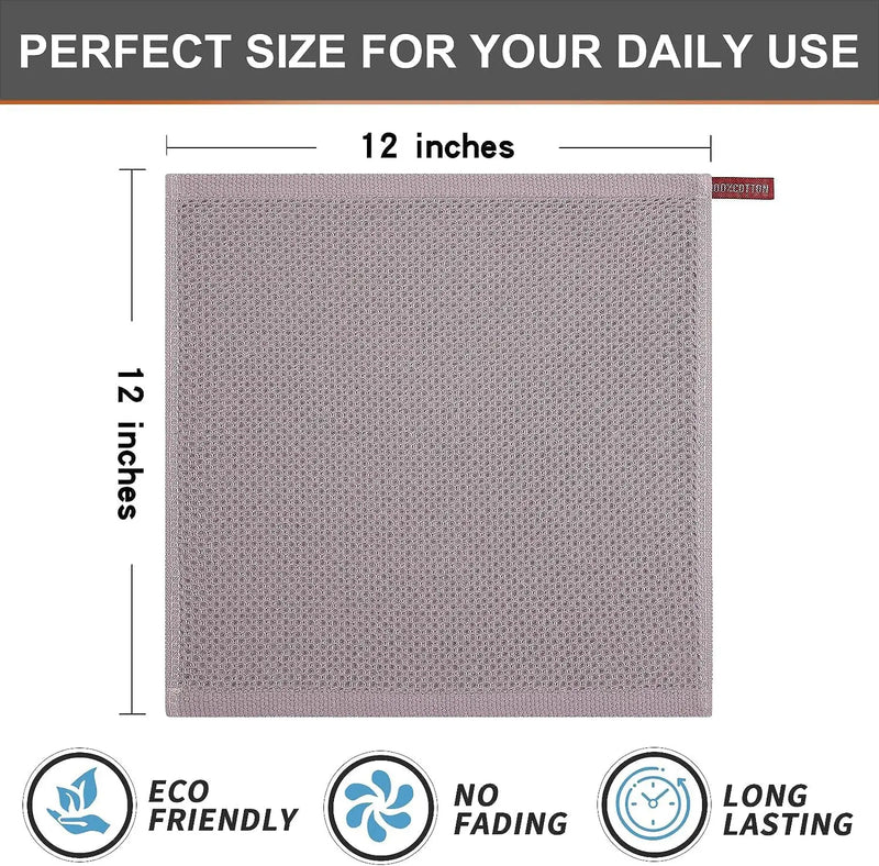 Axyaa Ultra Soft Microfiber Kitchen Dishcloth - Absorbent & Thick Magic Cleaning Towel