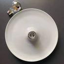 Axyaa Modern Circular Corrugated Wall Lamp for High-end Living Room and Aisle