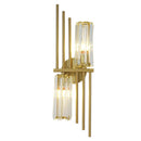 Axyaa Crystal Living Room Wall Lamp: Nordic Modern Stylish Lighting for Bedroom, Porch, Staircase