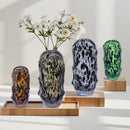 Axyaa Wave Point Glass Vase Hydroponic Flowerpot Decoration