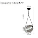 Axyaa Luxury Glass Pendant Chandelier for Bedroom, Restaurant, and Bar