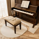 Axyaa Piano Insulation Mat Set Solid Color Irregular Creative Rug Easy Care Rugs