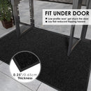 Axyaa Heavy Duty Dirt Trapper Entryway Doormat, Custom Size Indoor Outdoor Floor Mat