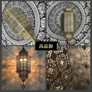Axyaa Thai Retro Chandelier: Designer SE Asian Restaurant Hanging Light