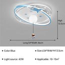 Axyaa Astronaut LED Ceiling Light for Modern Kids Room, Nordic Design, Home Decor Lighting