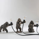 Axyaa King Kong Gorilla Resin Table Lamp - Indoor Bedroom Decor Night Light