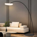 Axyaa Nordic Cloud LED Fishing Floor Lamp for Modern Living Room