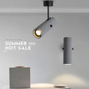Axyaa Industrial LED Wall Light, Adjustable Cement Bedroom Lamp