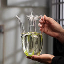 Axya Glass Teapot: Heat-resistant Container for Chinese Kongfu Tea