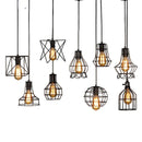 Axyaa Industrial Iron Pendant Light for Dining Room & Kitchen