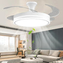 Axyaa Modern LED Ceiling Fan Light Chandelier for Bedroom Living Room Decor