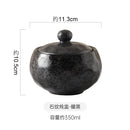 Axyaa Creative Ceramic Soup Bowl with Lid for Breakfast and Desserts