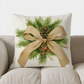 Axyaa Camo Gift Box Pillow Cover for Festive Decor in Sofa, Bedroom, Car