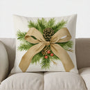 Axyaa Camo Gift Box Pillow Cover for Festive Decor in Sofa, Bedroom, Car