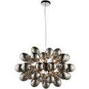 Axyaa Grape Glass Chandelier Pendant Light for Home Decor and Living Room