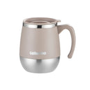 Axyaa 500ml Insulated Stainless Steel Coffee Mug with Lid, for Hot and Cold Drinks