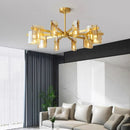 Axyaa Modern LED Ceiling Lamp Chandelier for Bedroom and Dining Room