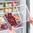 Axyaa Fridge Organizer Food Storage Containers Fresh Fruit Baskets Refrigerator Kitchen Organizer