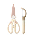 Axyaa Panda Peeler Scissors & Knife Set - Stainless Steel, Multifunctional Kitchen Tools
