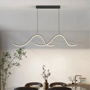 Axyaa Nordic Minimalist Long Strip Chandelier for Home, Restaurant, Bar, Kitchen, Bedroom, Living Room