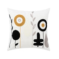 Axyaa Flower Embroidery Pillowcase Cojines Cotton Decorative Cushion Covers
