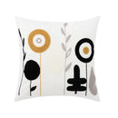 Axyaa Flower Embroidery Pillowcase Cojines Cotton Decorative Cushion Covers