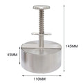 Axyaa Stainless Steel Burger Patty Maker Grill Tool Meat Press Mold