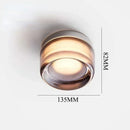 Axyaa Glass LED Wall Lamp for Modern Home Decor Lighting