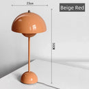 Axyaa Mushroom Shade LED Table Lamp for Home Decor and Lighting