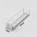 Axyaa Beverage Spring Pusher Organizer for Fridge, Automatic Drink Dispenser Shelf