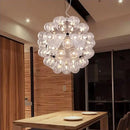 Axyaa Glass Bubble LED Pendant Chandelier for Home Decor
