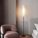 Axyaa Long Tube LED Floor Lamp for Modern Minimalist Living Room
